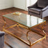 Native Home Lifestyle Rome Gold Coffee Table